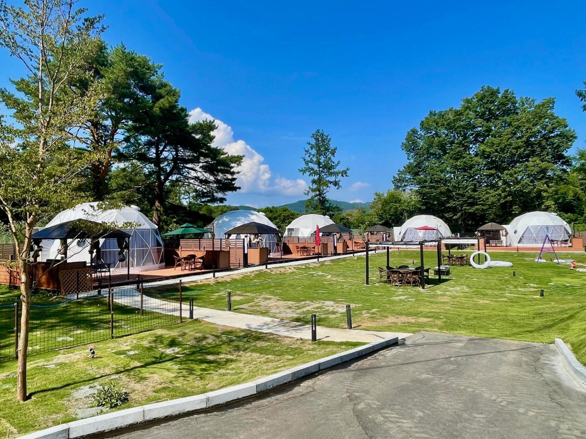 Gramercy Village 山中湖 Glamping &Sauna Yamanakako Bagian luar foto