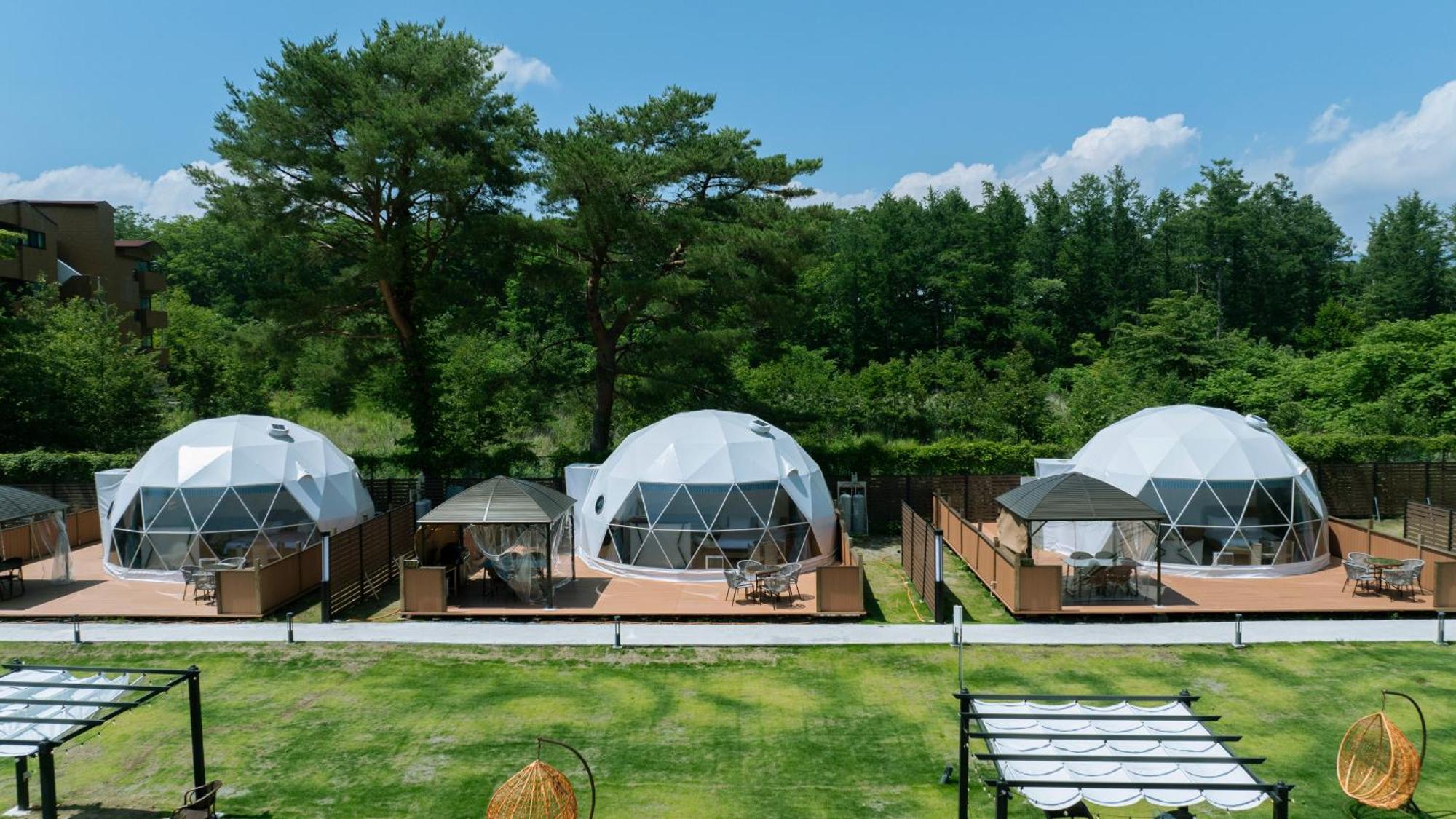 Gramercy Village 山中湖 Glamping &Sauna Yamanakako Bagian luar foto