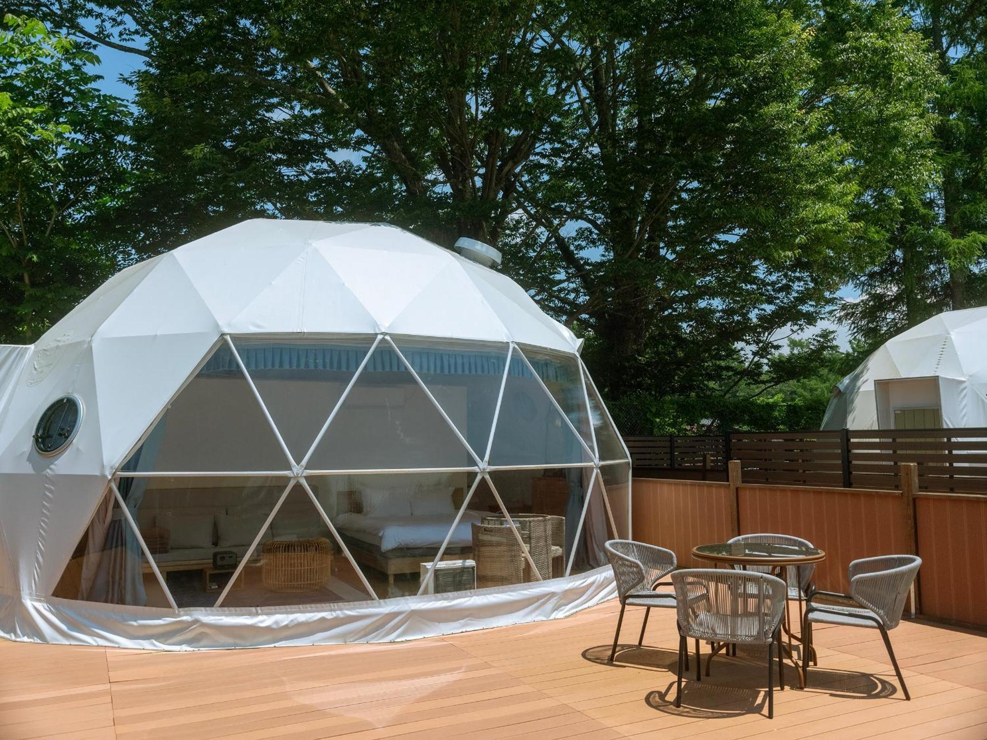 Gramercy Village 山中湖 Glamping &Sauna Yamanakako Bagian luar foto