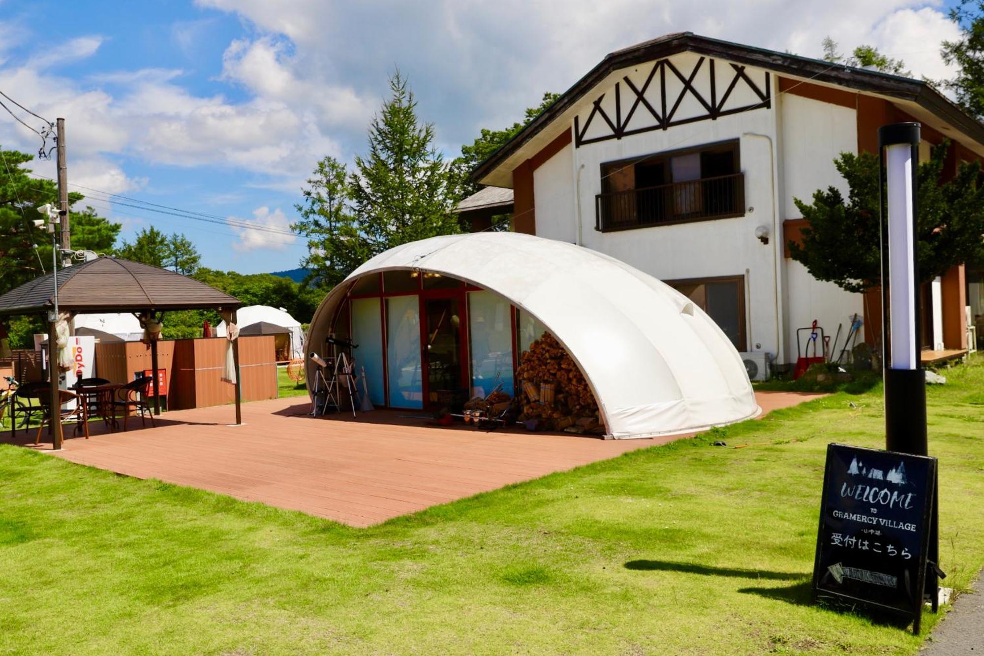 Gramercy Village 山中湖 Glamping &Sauna Yamanakako Bagian luar foto